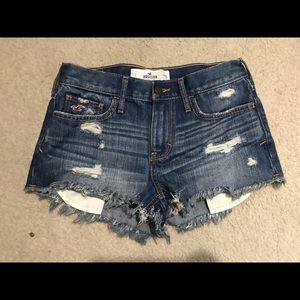 HIGH WAIST JEAN SHORT